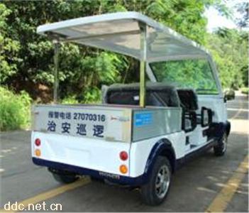  两排座保安物业巡逻车皮卡车
